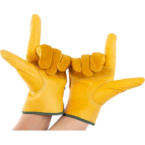 Filiyano-Gants en cuir isolants pour la moto, l'escalade et le camping en extérieur, conçus pour une utilisation en extérieur. (1/5)