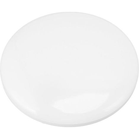 Plafonnier LED - 36 W - Équivalent 200 W Halogène - Pour Plafonds Bas - Cuisine Chambre - 23 x 23 x 4 cm - Blanc (1/5)