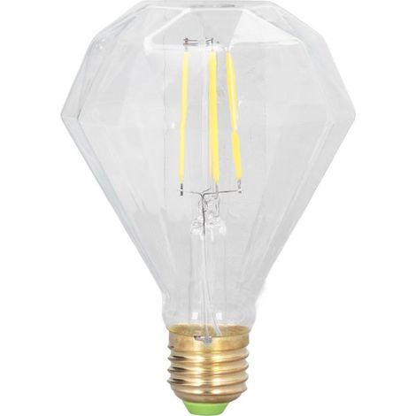 Ampoule LED à filament 4000K 4W 220V Vintage Transparente Unique E27 E26 pour la maison, les restaurants et les cafés (1/5)
