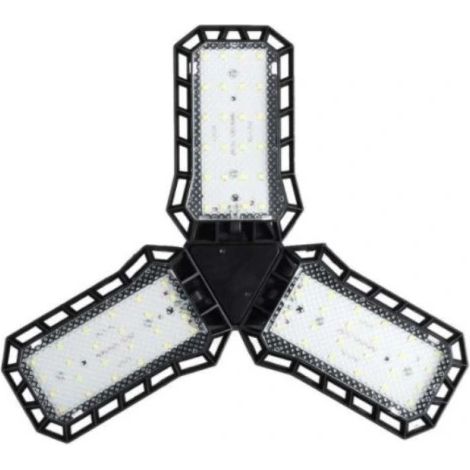 POTENTE LÁMPARA DE TECHO LED TIPO ARAÑA 60W BOMBILLA E27