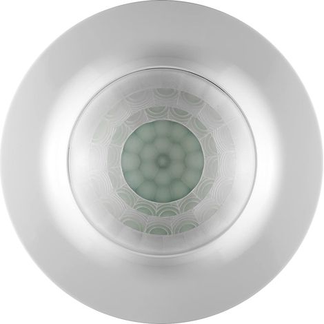 GRÄSSLIN 18.06.0026.1 talis 360 A - Passiv-Infrarot Bewegungsmelder für Deckenmontage im Innenbereich I 1-Kanal I 360° Erfassungswinkel I LED 200W I Glüh- und Halogen 1000W (1/5)