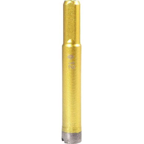 12mm Diamond Core Drill Bit - Drill Bit for Marble, Ceramic and Porcelain (1/5)