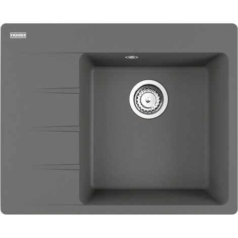 Franke Einbauspüle Centro CNG 611-62 A Fragranit Steingrau Becken rechts (1/3)