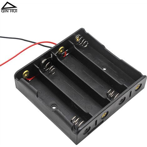 Akkupack für 18650-Akkus mit 4 in Reihe geschalteten Lithium-Batterien. (1/4)