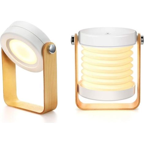 Lampe de chevet à lumière tactile à intensité variable, lampes de chevet portables pour lampe de chevet avec table de chevet portable Safe Night Light - RW (1/5)