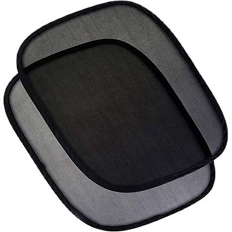 Pare Soleil Voiture bébé 2pcs 50x30cm, Pare-Soleil Auto-Adhésifs pour Enfants, Fenêtre Latérale Universelle Pare - Soleil Accessoires de Voiture, Lunette Arrière Sombre Pare - Soleil, Ant (1/4)