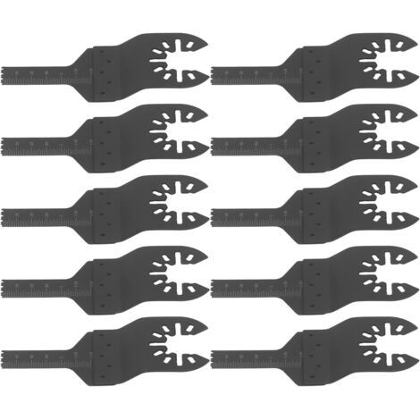 Kit de lames multi-outils, HCS, excellente compatibilité, résistantes à la chaleur, lames oscillantes universelles pour outil multifonction pour couper du bois