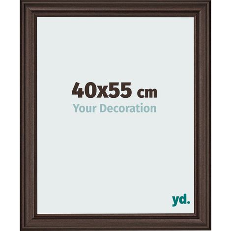 yd. - Cadre photo 40x55 - Chene Fonce - MDF - Lazio
