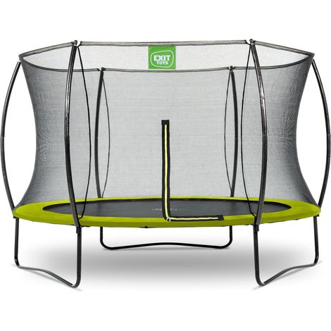 Trampoline EXIT Silhouette ø305cm - vert (1/8)