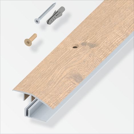 1PZ TERMINALE A SCIVOLO X PARQUET ROVERE/BEIGE CM.100