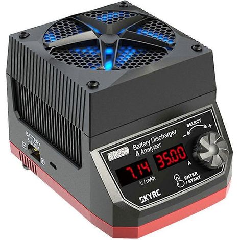 SKYRC BD250 3S 250W 35A LiPo-Akku-Entlader, LiHV/NiMH-Analysator, professioneller Hochleistungs-Entlader für RC-Drohnen-Akkus (1/5)