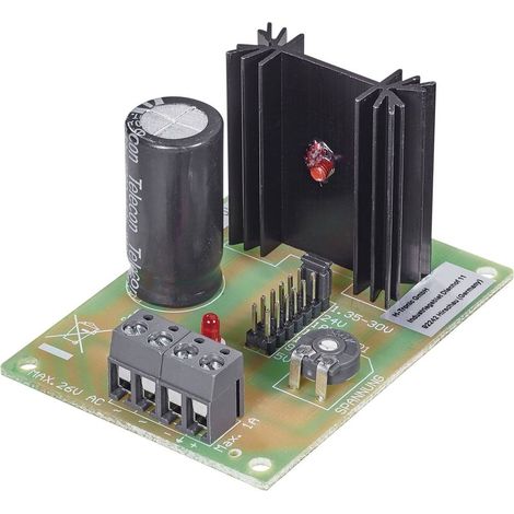 MODULE ALIMENTATION H-TRONIC (KIT MONTÉ) ENTRÉE: 2-3 V/AC PLUS ÉLEVÉ QUE LA TENSION DE SORTIE SORTIE: 5/9/12/15/18/24 ET (1/2)