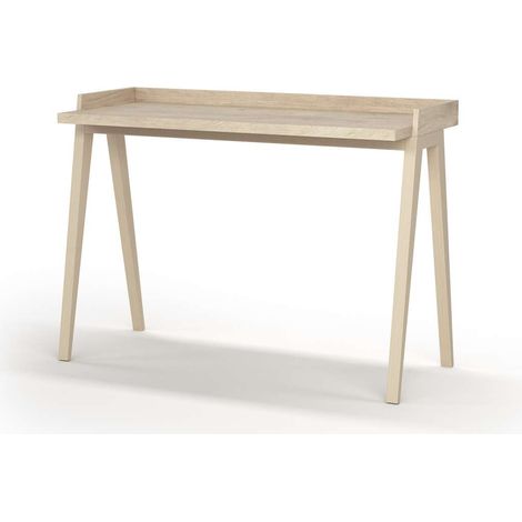 Mesa estudio Mod-Nairobi acabado roble, 47 x 110 x 81 cm (fondo x ancho x alto) (1/4)