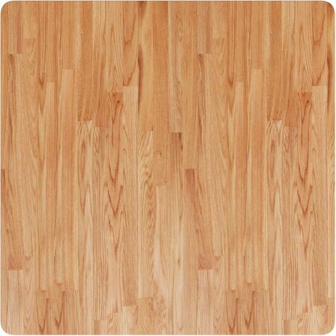 Piano Tavolo Piano Scrivania Quadrato Marrone Chiaro 80x80x1,5 Rovere Trattato DAS190670 (1/5)