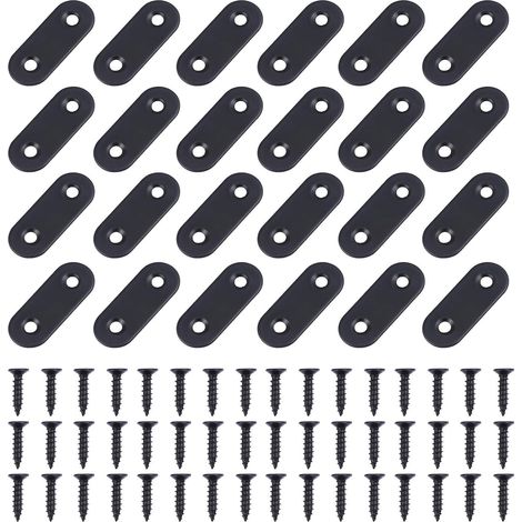 72 équerres d'angle en acier inoxydable pour la réparation et l'assemblage de meubles, applications (1/5)