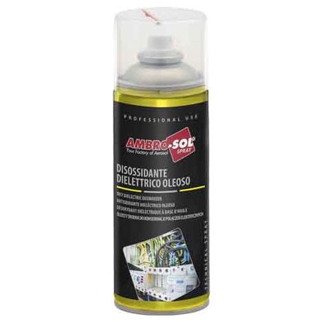 DISOSSIDANTE OLEOSO PER CONTATTI ELETTRICI 400 ml - AMBROSOL
