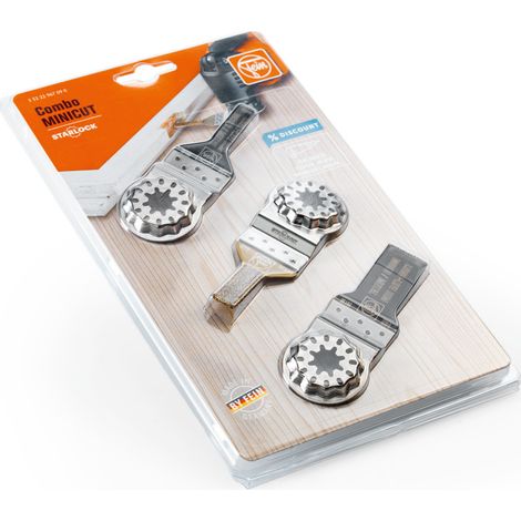 Set de lames oscillantes FEIN Combo StarlockPlus mini cut