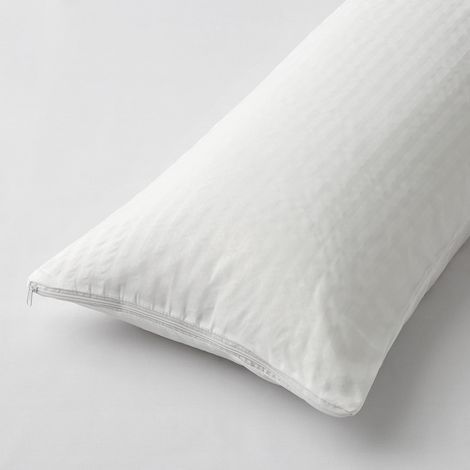 Protecteur d'oreiller - Taie d'oreiller avec Fermeture éclair - Respirant - Polyester - Oreiller 105 cm (1/4)