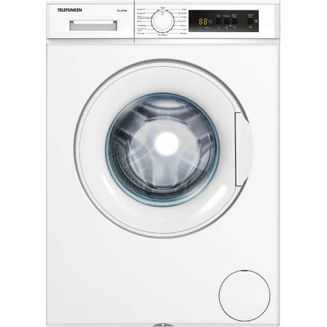 Lavatrice a carica frontale da 7 kg, 1200 giri/min - TLL127W - Telefunken