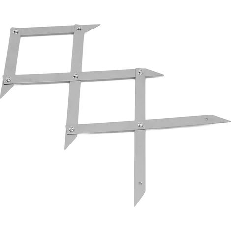 Repérez centre 3 points acier inox divisible espace égal bois soudure 6 brackets 7 vis 7 écrous (1/5)