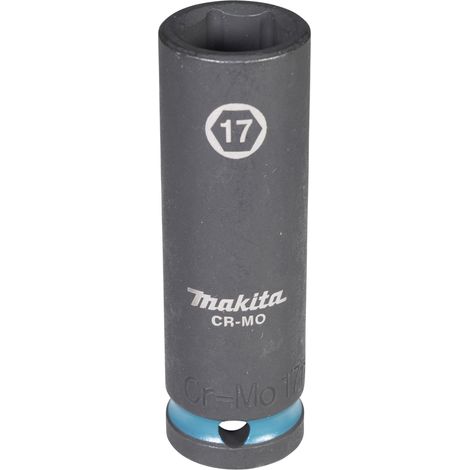 Makita E-16477 Steckschlüssel 1/2" SW17 Impact Black lang