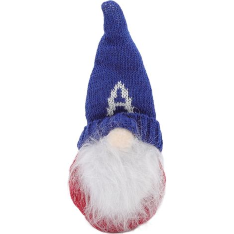 Poupée tricotée alphabet sans visage pour fête du 4 juillet, décoration gnome patriotique, ornements Independence Day, accessoires fête et cadeau. (1/5)