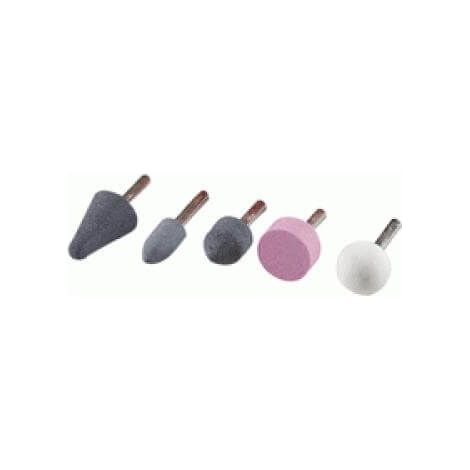 Set 5 Schleifscheiben Schleifscheiben mit Schaft 6 mm Schaft für Bohrer