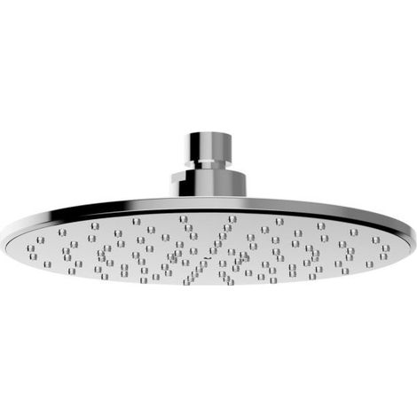 TEOREMA RUBINETTERIA Serie Shower Program Soffione Doccia Tondo Nero Matt