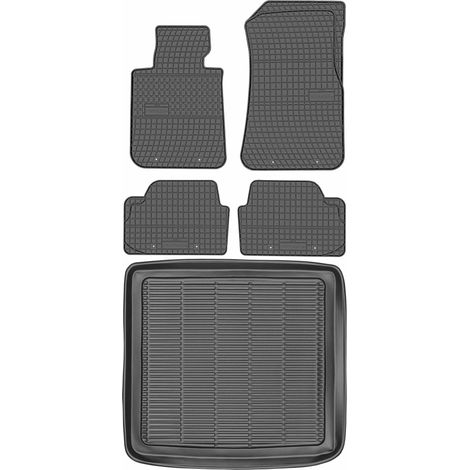 Set di tappetini in gomma per auto e tappetino per bagagliaio per BMW X1 E84 Crossover dal 2009 al 2015. (1/5)