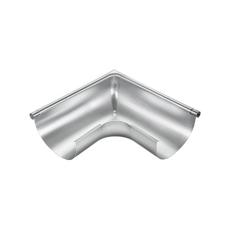 GRÖMO® Zink Rinnenwinkel halbrund gezogen Außeneck 200, 62300