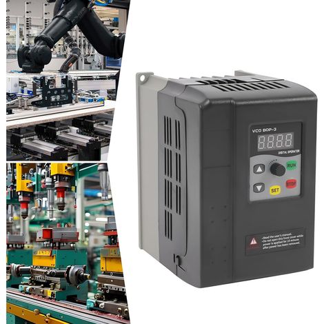 380 V 1,5 KW - Convertisseur de fréquence 3 phases - Convertisseur de fréquence variable VFD (1/5)
