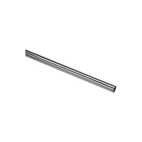 Duval Bilcocq – Tube de penderie rond acier chromé 3000 mm diamètre 16 mm – Pour penderies en bois dur – Résistance à la corrosion (1/4)