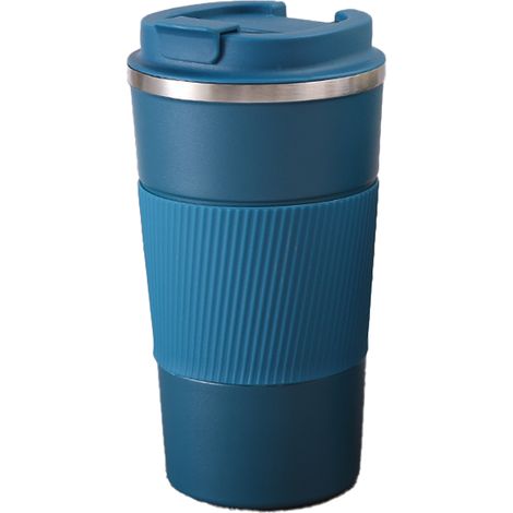 Tasse Isotherme - Acier Inoxydable Double Paroi - 510 Ml - Hermetique Anti-fuite - Pour Cafe The Vin Jus - 1 Piece (1/5)