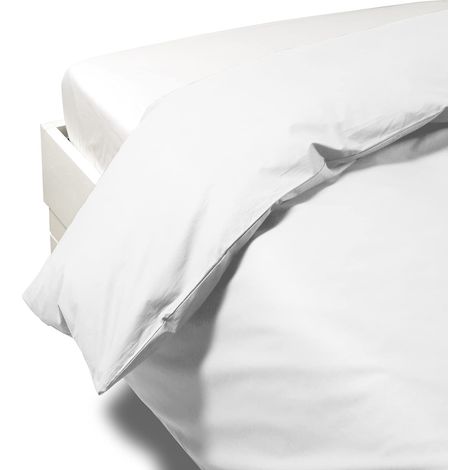 Parure de lit 4 pièces en 100% coton Housse Couette Douce et Elégante, Lavable et Facile d’Entretien Housse de Couette 200x200 et Autres Tailles (1/2)