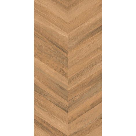Carrelage sol / mur effet bois ROSEWOOD ORANGE l.60 x L.120 cm Mat LIMCARO