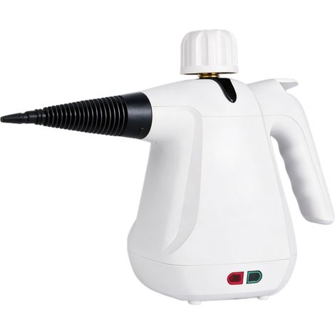 Nettoyeur vapeur haute pression portatif avec 10 accessoires, puissance de 1000 watts, nettoyeur vapeur portable multifonctionnel. (1/5)