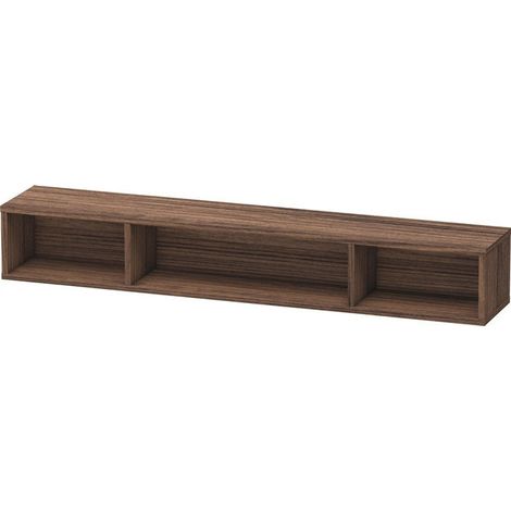 Duravit L-CUBE scaffale 800x140x120mm noce scuro