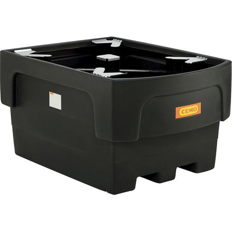 CEMO, Cuve de rétention en PE pour cubitainers IBC/KTC, pour 1 (1/2)