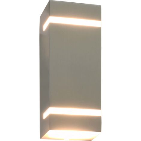 Maison Exclusive - Lámparas de pared de exterior 2 uds 35 W plate