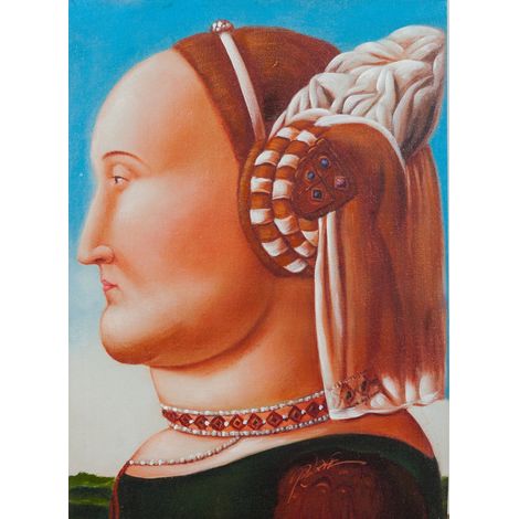 Peinture à l'huile sur toile realisé manuallement