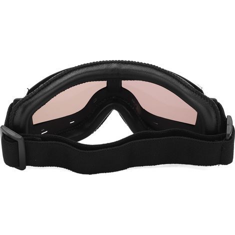 Wind- und sanddichte Motorradbrille, verstellbare Passform, für Motocross, Farbe: Schwarztee (1/5)