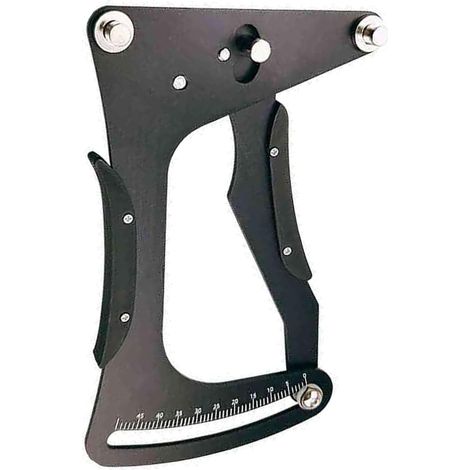 Compacts Rayons Testeur de Tension Multifonction Vélo Outil de Truing avec Ergonomique pour l'entretien des roues Outil de mesure de la tension des rayons (1/5)