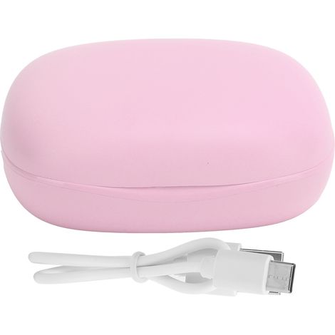 Casque Bluetooth JS36 Stéréo Binaural avec Écran de Charge pour Musique - Rose (1/5)