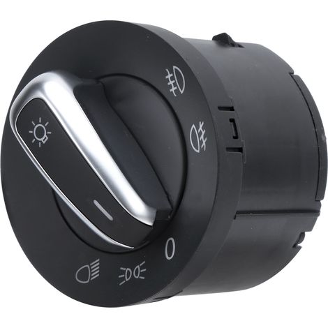 Decdeal Bouton de commutateur de commande de phare antibrouillard de voiture, remplacement pour MK5 MK6 2004 – 2015 (1/5)