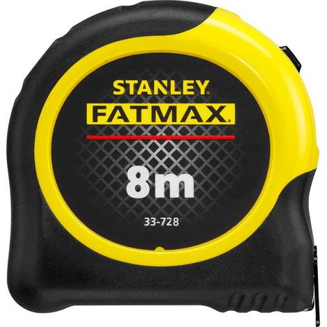Stanley – Ruban à mesurer pliant 8m – Largeur 32mm – Protection Blade Armor – Boîtier DynaGrip résistant aux chocs – Retour contrôlé