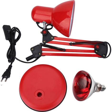 Lampe infrarouge de bureau pour thérapie lumineuse, soulagement des douleurs corporelles, massage, appareil de traitement avec prise UE (1/5)