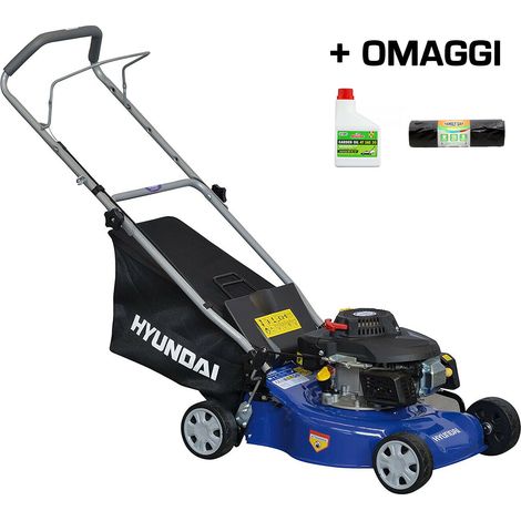 Rasaerba tosaerba a spinta HYUNDAI LV43T3 motore 4 tempi 100cc 3 CV taglio 41 cm (1/5)