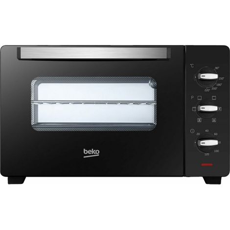 BEKO BMOF30B Elektroofen, 1600 W, 52 cm, 30 l, 4 Funktionen, schwarz
