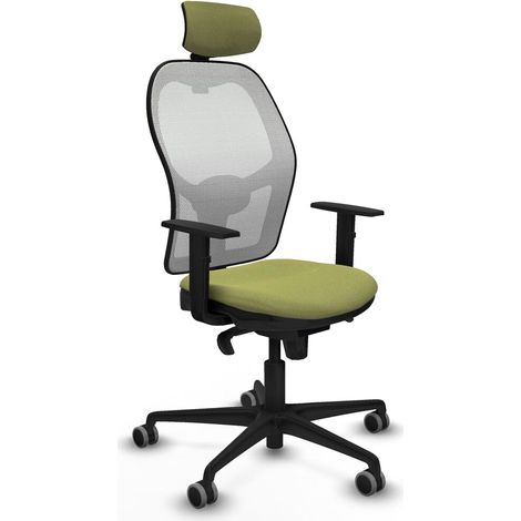 Sedia Ufficio con Poggiatesta Piqueras y Crespo 1D036G2 Verde (1/5)