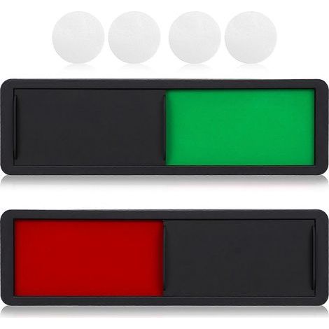 panneaux de porte vierges, panneaux « Occupé », panneaux indicateurs de porte privée, panneaux de porte coulissante-17.60X5.00X0.50CM (1/3)